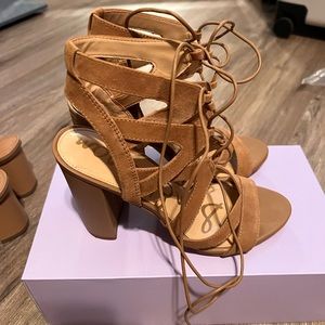 Sam Edelman lace up heels